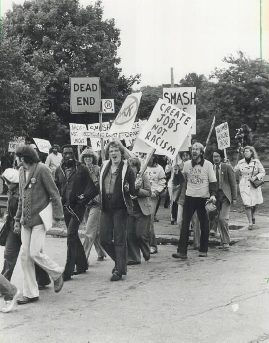Leslieville Mosque protest
