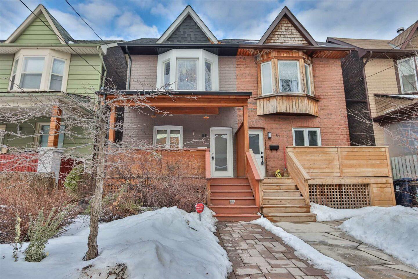 89 Empire Ave - Leslieville house for sale toronto
